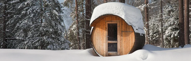 Protokol –25 °C za zunanje savne: urniki ogrevanja in hlajenja za ekstremni mraz