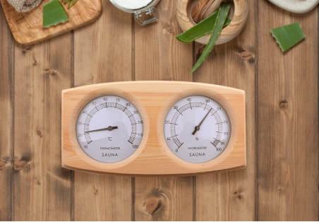Higrometer-termometer, bistveni element savne