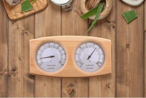 Higrometer-termometer, bistveni element savne