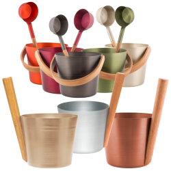 Žlice, vedra, bazeni