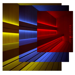 Savna LED trakovi, RGB