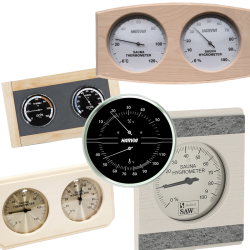 Termometri in higrometri za savne