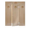 Steklene vitrine za savne