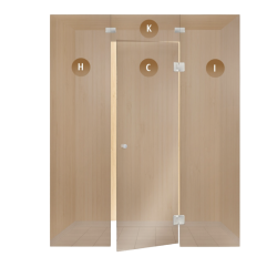 Steklene vitrine za savne