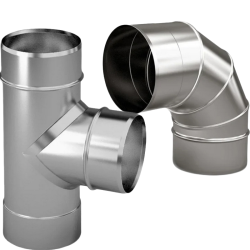 Savna dimnik (enojne stene)