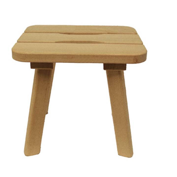 Tabure iz jelše, M 400 x 300 x 410 mm
