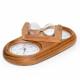 SAUNIA 3-v-1 termometer-higrometer s peščeno uro 591L