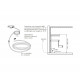 HARVIA WX441 5 metrov LED svetilka za savno s transformatorjem