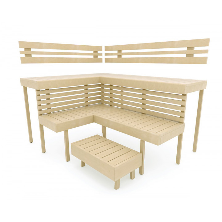Modularna klop za savno OPTIMAL, Aspen