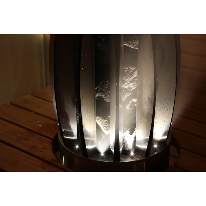 Električna peč za savno - MAGNUM LITE BOWL z osvetlitvijo 10,5 kW
