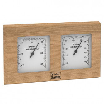 SAWO termohigrometer 224-THD, cedra
