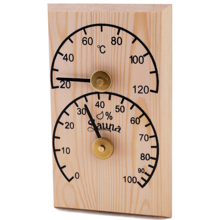 SAWO vertikalni termohigrometer 106-THB, bor
