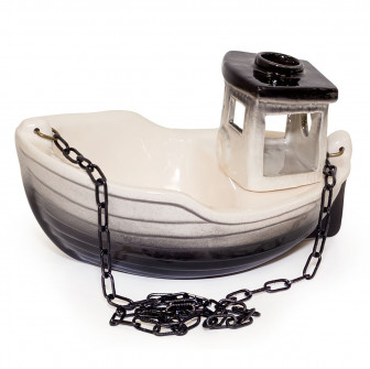 Keramična posoda za dišave - trawler