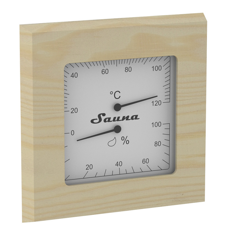 Termo-higrometer SAWO 225-TH, borov les