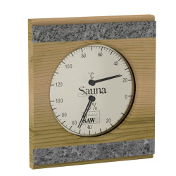 Termo-higrometer SAWO 281-THR, cedra 
