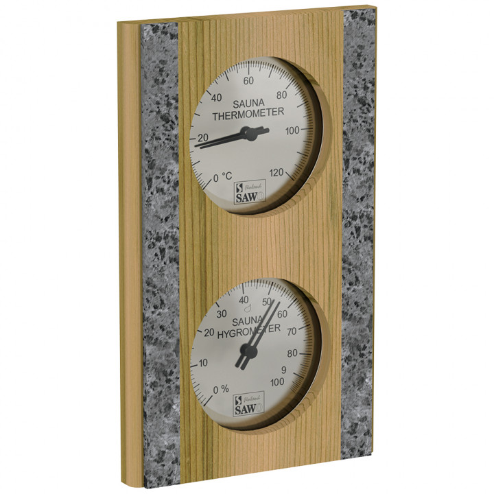 SAWO termohigrometer 283-THRD, cedra