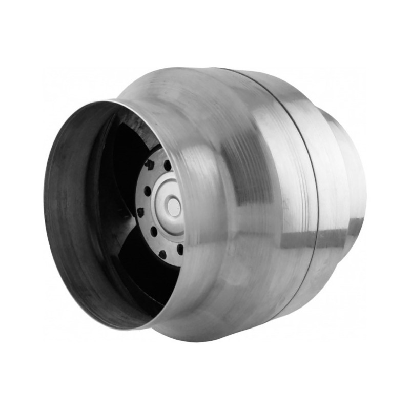 Ventilator za savno VOK-T 150°C, 135/Ø100mm, z povratnim ventilom