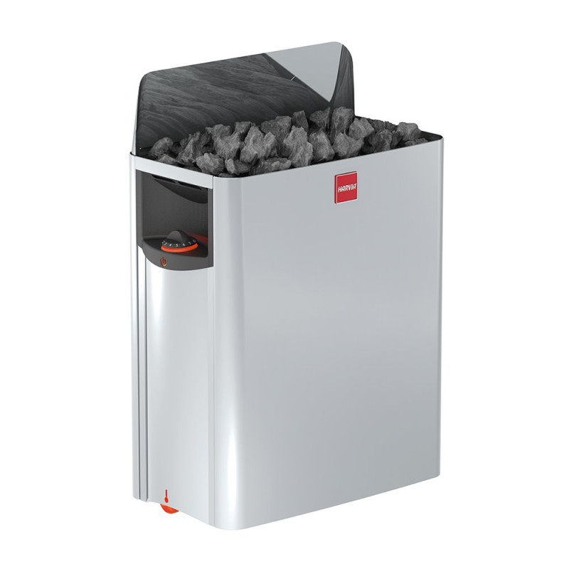 Električna peč za savno - HARVIA The Wall SW45 4,5 kW z nadzorno ploščo