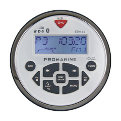 Glasbeni center brez zvočnikov, nepremočljiv, bel  Glasbeni center brez zvočnikov, nepremočljiv, bel