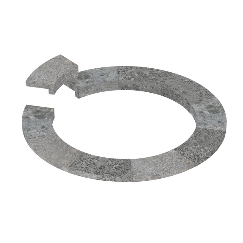 Vgradna prirobnica - za grelec SAWOTEC Tower Round