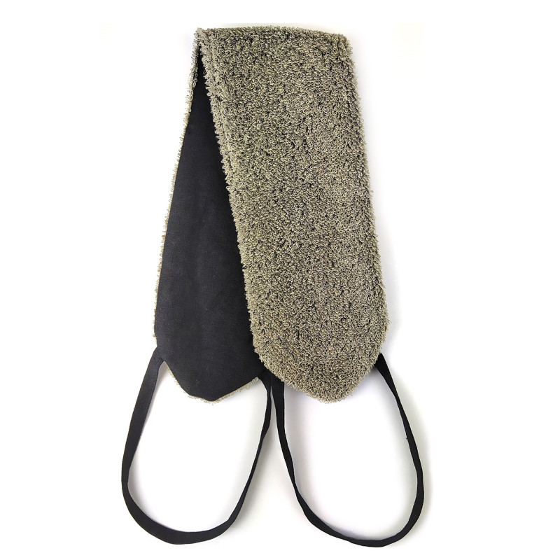 Pralnik hrbta s črnimi ročaji