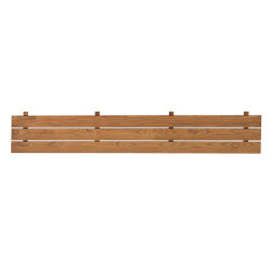 Spodnji element klopi savne, Toplotno obdelan bor 