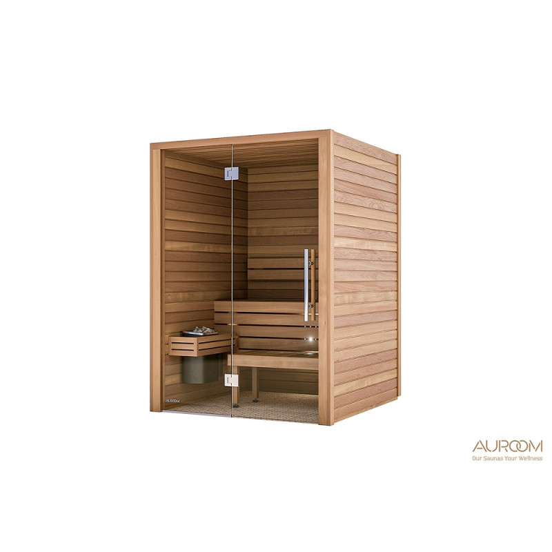 Savna kabina Auroom 150x150x205cm, s steklom