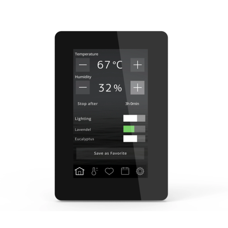 Nadzorna plošča za električno peč za savno - TYLO Elite Cloud