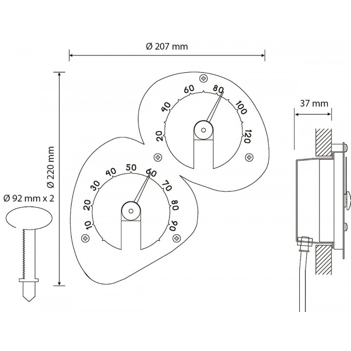 Termo-higrometer - CARIITTI