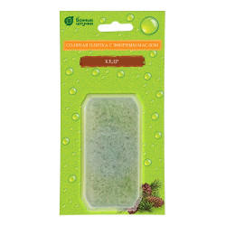 Solna ploščica za savno z eteričnimi olji - cedra 