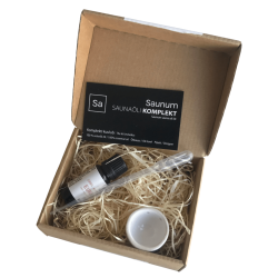 SAUNUM set z eteričnim oljem 