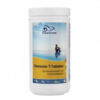 Počasi raztapljajoči se klor CHEMOCLOR T-tablete 20 g, 1 kg