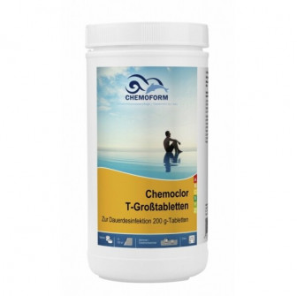 Počasi raztapljajoči se klor CHEMOCLOR T-tablete 200 g, 1 kg