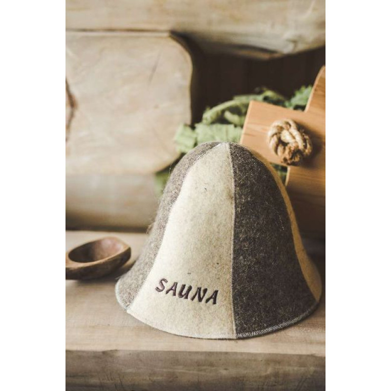 Savna kapa - SAUNA, črtasta