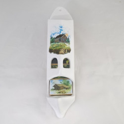 Keramično držalo za škatlice za vžigalice s 5 škatlicami za vžigalice  Keramično držalo za škatlice za vžigalice s 5 škatlicami za vžigalice