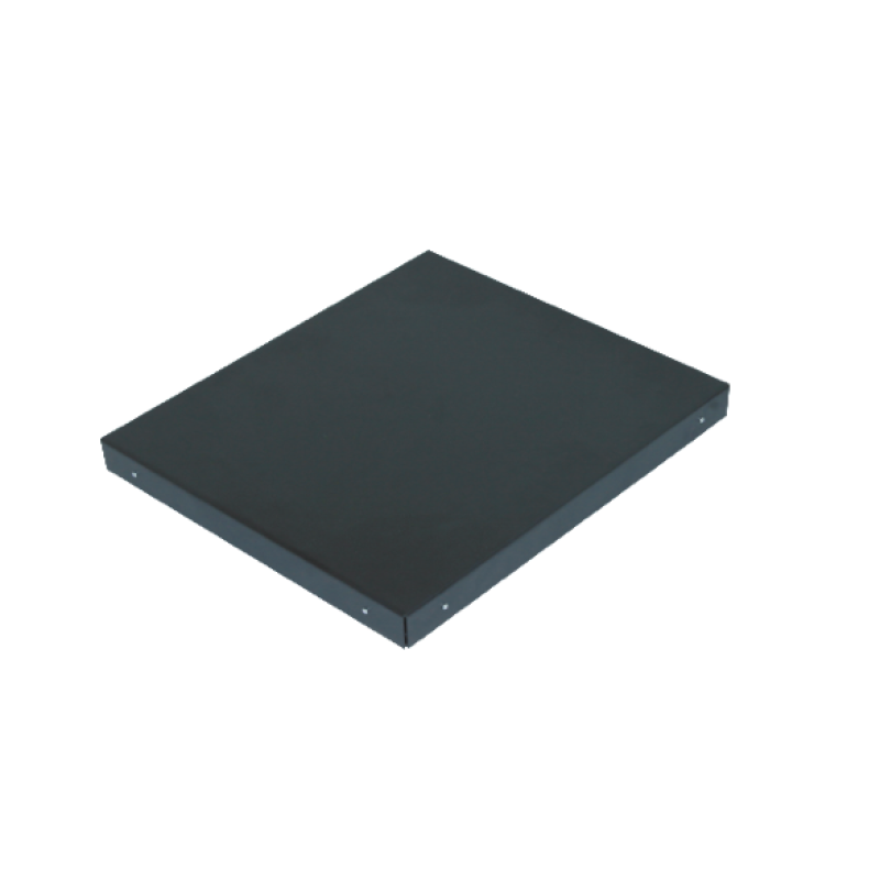 Zaščitna podloga za peč na drva, črna kovina