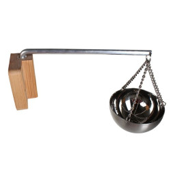 Posoda iz nerjavečega jekla za dišave, 120 ml 