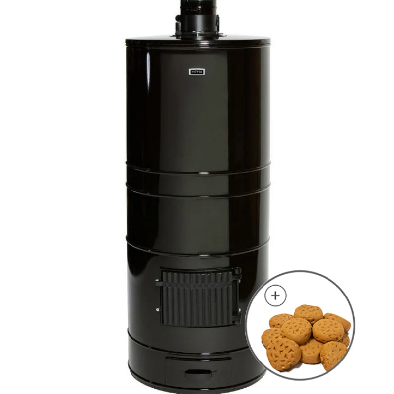 Peč za savno na drva - AITO AK-57, podaljšana, priloženi kamni KERKES