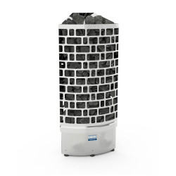 Električna peč za savno – SAWOTEC Ari Corner 9 kW, brez krmilne enote 