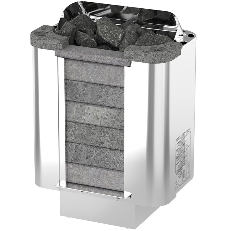 Električna peč za savno – Sawotec Cumulus CML-90NS, brez krmilne enote