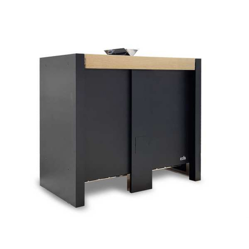 Električna peč za savno - EOS Herkules XL S120 HD 18kw, črna