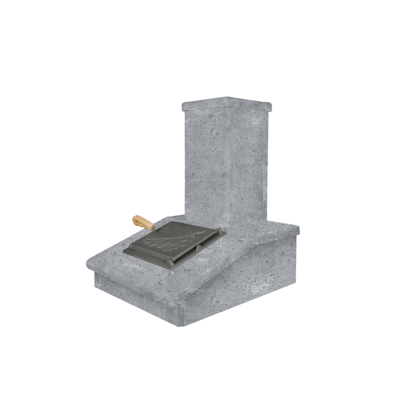 Kamniti zaključek dimnika, milnica, 540 mm