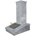 Kamniti zaključek dimnika, milnica, 790 mm - 0
