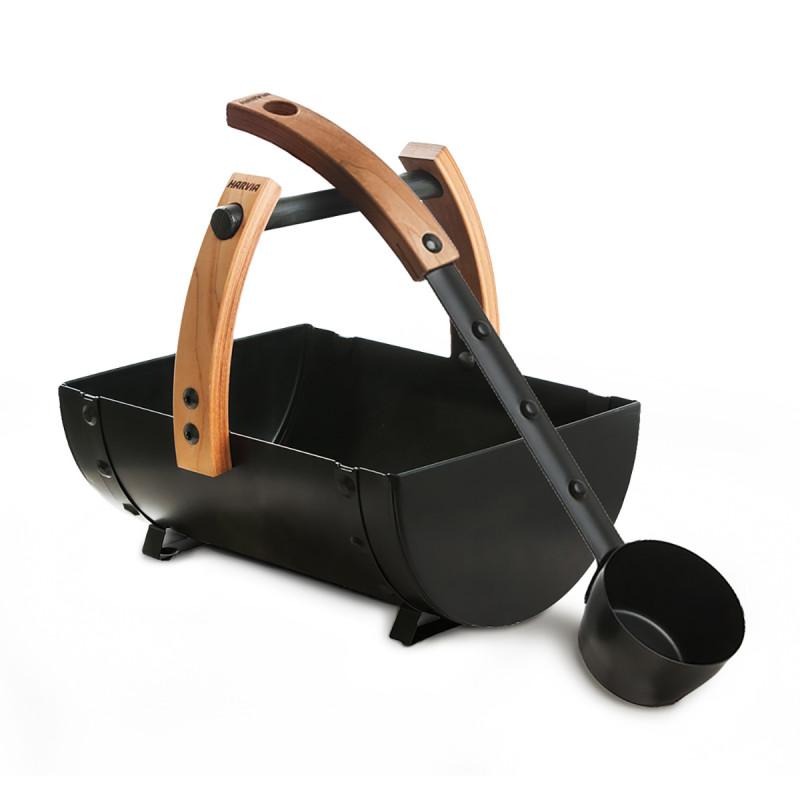 HARVIA Legend set vedro in zajemalka MORE STEAM, PREMIUM 8 L