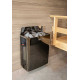 Električna peč za savno - HARVIA The Wall Black Steel SW45 4,5 kW