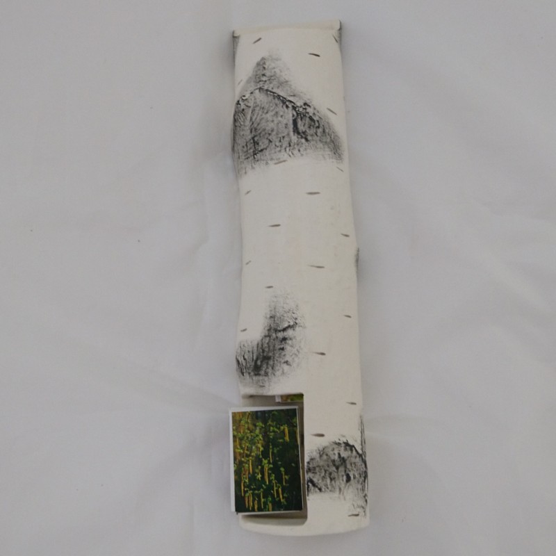 Keramično držalo za škatlico za vžigalice - breza