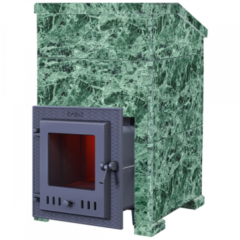 Peč za savno na drva GEFEST - Groza 18 (M) President Serpentine