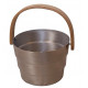SAUNIA PYORRE set vedro in zajemalka 6 l, aluminij