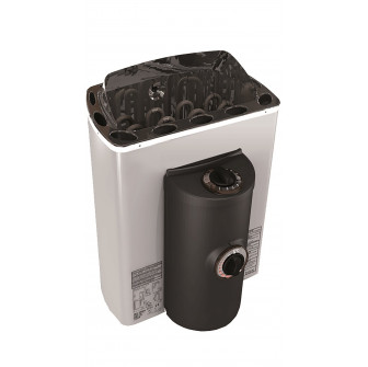 Električna savna peč - SAWOTEC MINI X Corner, 2,3 kW, s krmilno enoto