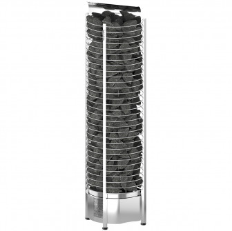 Električna peč za savno – SAWOTEC Tower Wall, brez krmilne enote 6 kW